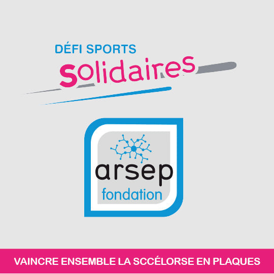 Play Yoga un projet engagé. Play Yoga reverse 0,50€ par commande à l'association Défi Sport Solidaire, ainsi qu’a la fondation ARSEP et la recherche pour la sclérose en plaque.